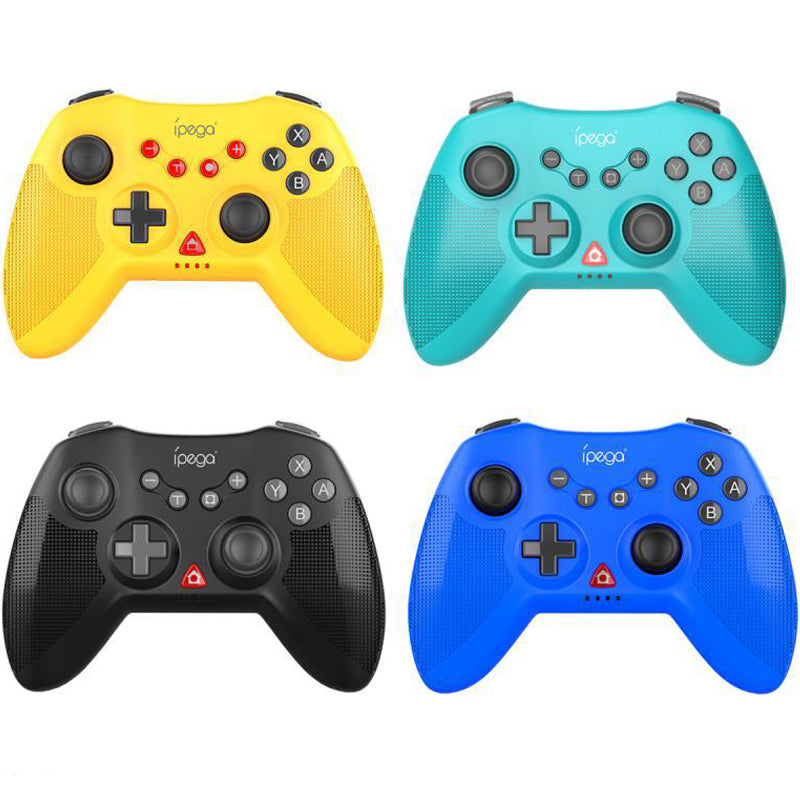 IPEGA PG-SW020 Bluetooth Wireless Game Controller Gamepad with Six-axis Dual Motor Vibration for Nintendo Switch/PS3/Android/PC Yellow