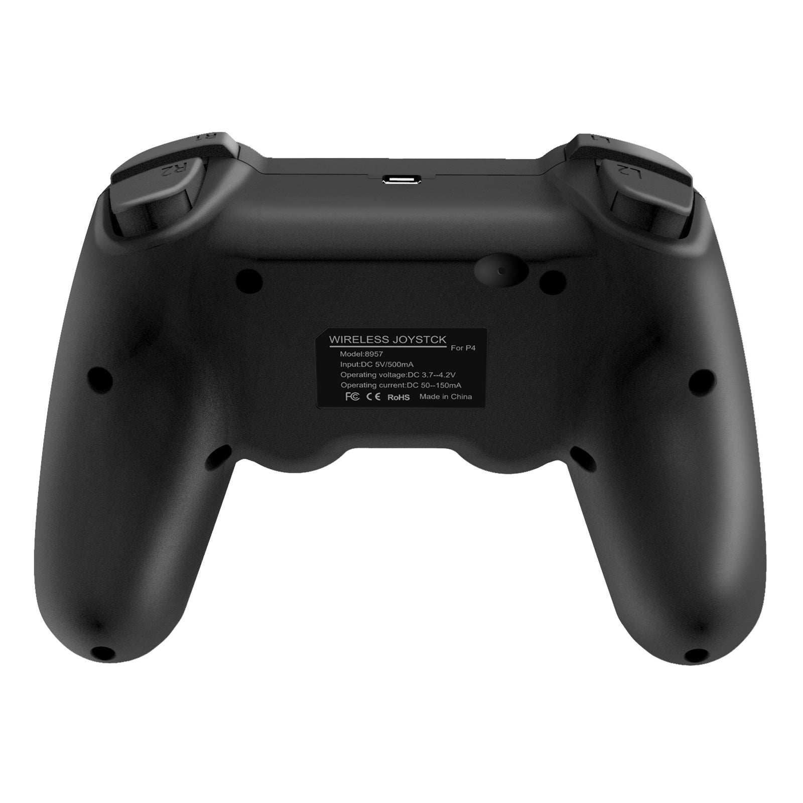 Bezdrátový ovladač Bluetooth 8957 pro herní konzole PS4 Gamepad s joystickem s LED osvětlením/3,5 mm audio port Podpora Dual Motor Dual Vibration