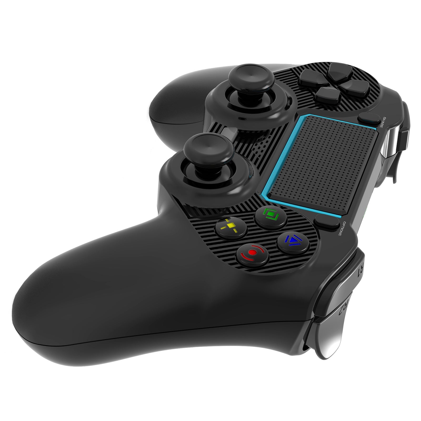 Bezdrátový ovladač Bluetooth 8957 pro herní konzole PS4 Gamepad s joystickem s LED osvětlením/3,5 mm audio port Podpora Dual Motor Dual Vibration