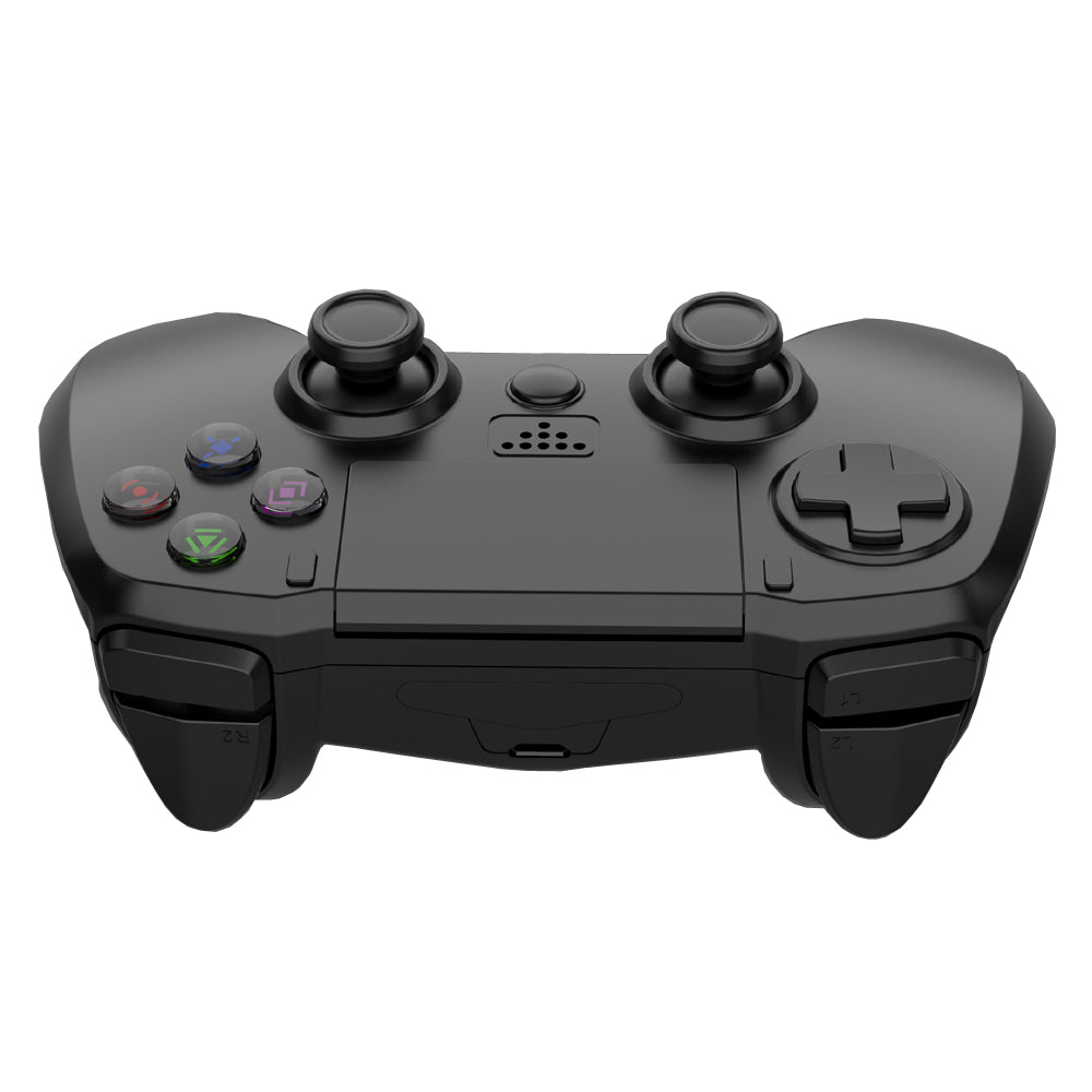 8953 Portable Wireless Controller for PS4 Game Consoles Game Handle with LED Light Support Dual Vibration / 6-Axis Dynamic Sensor Function