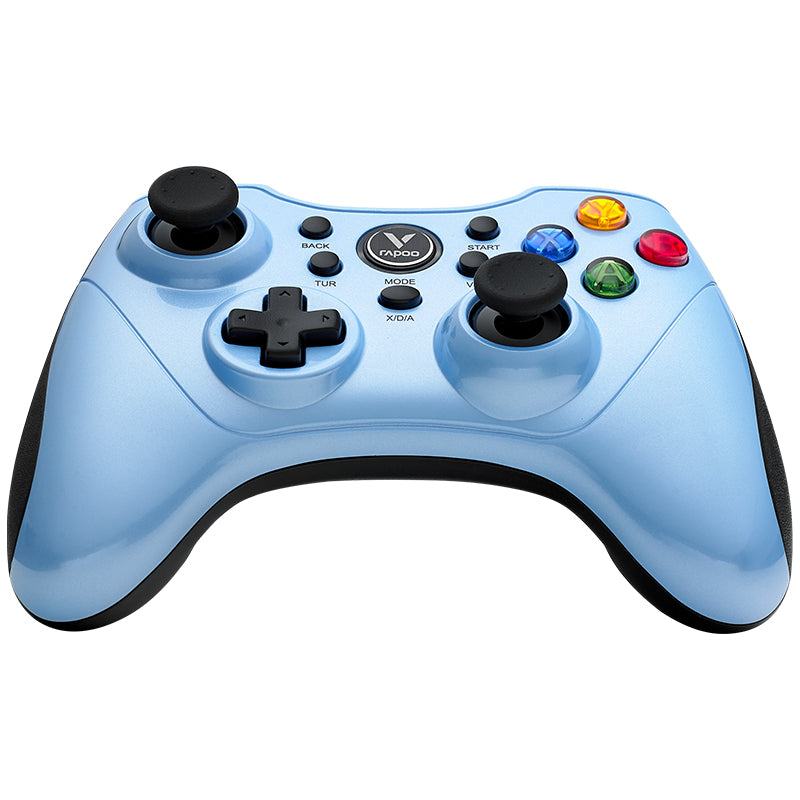 RAPOO V600S verze 2023 Kabelový bezdrátový dvourežimový vibrační herní ovladač Kompatibilní s herními konzolami pro více platforem Ergonomický gamepad s joystickem