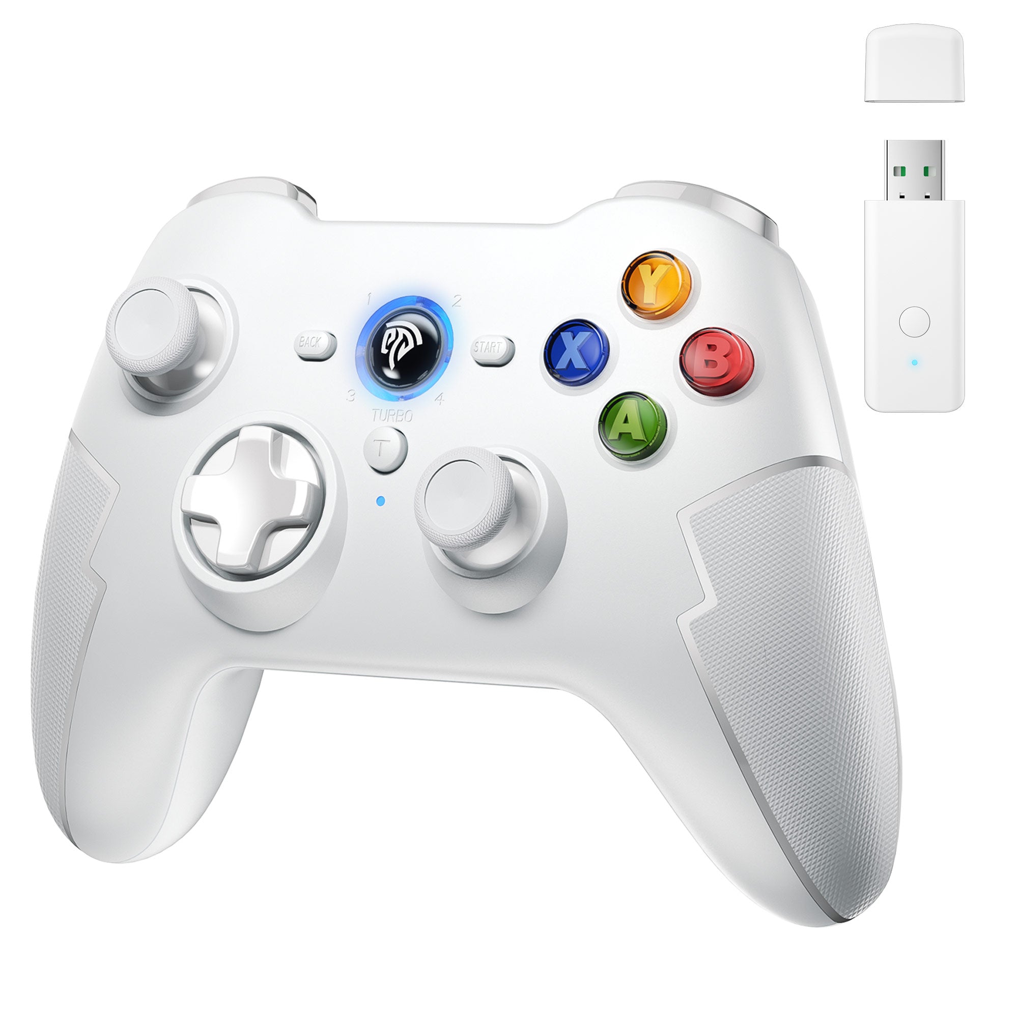 Bezdrátový gamepad EASYSMX 9013 Pro 2,4G s herním ovladačem Hall Trigger s joystickem pro PC Nintendo Switch Phone