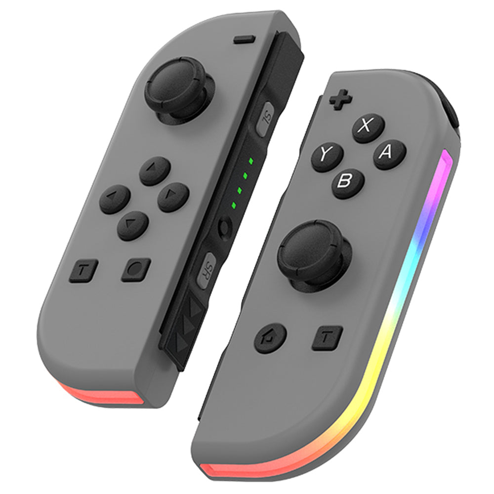 JOY-02 1Pair Left Right Wireless Controller for Nintendo Switch Game Console Bluetooth Game Handle Joy-Stick with RGB Light