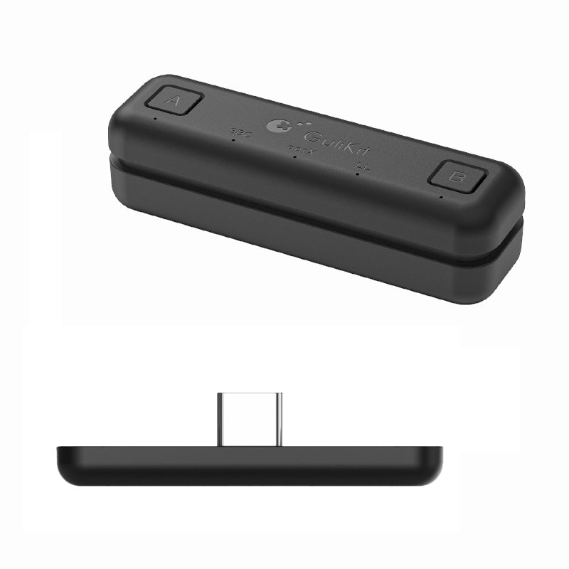 GULIKIT NS07 Route Air Wireless Bluetooth Audio Adapter for Nintendo Switch Black