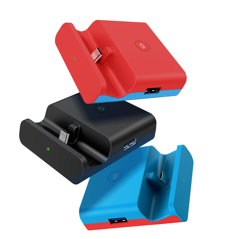 USB 3.0 Console Video Converter Fast Charging Dock Station for Nintendo Switch Type C to TV Adapter Black
