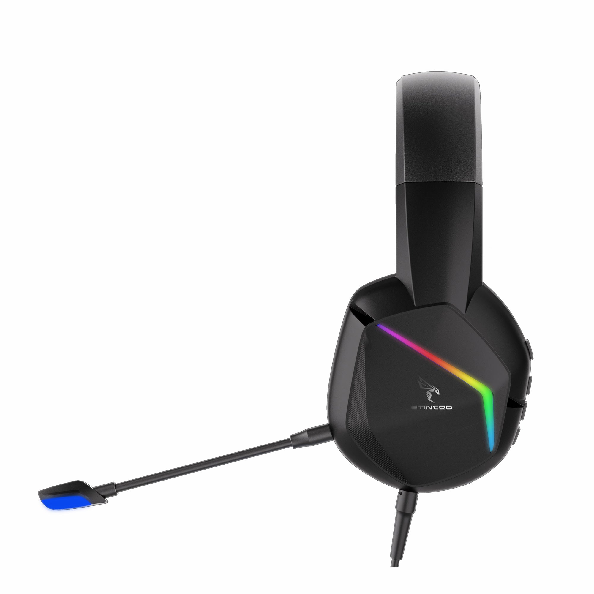 GS401 Surround Sound Gaming Headset with Mic for PC Phone Tablet 2.4G Wireless