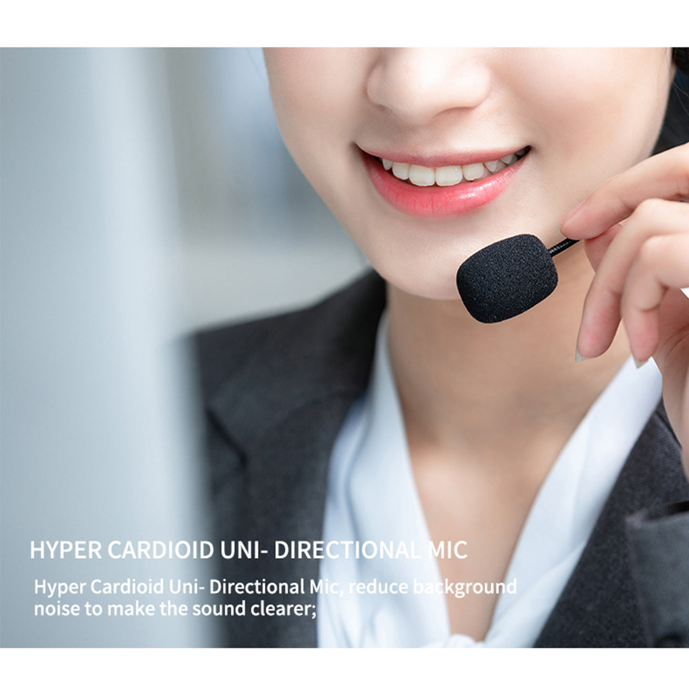 DANYIN BH69 Call Center 3.5mm USB Headset Telephone Headphone with Microphone Business Wired Headphones for Computer Laptop PC