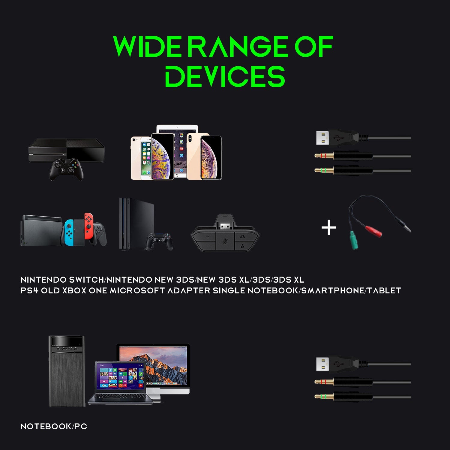 IMYB A32 Wired Over-Ear Headset Surrounded Sound Gaming Headphone with RGB Light