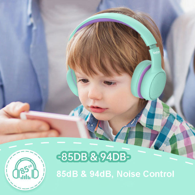 GORSUN E66 85 94dB Volume Limit Over-ear Bluetooth Headset Children Foldable Headphone