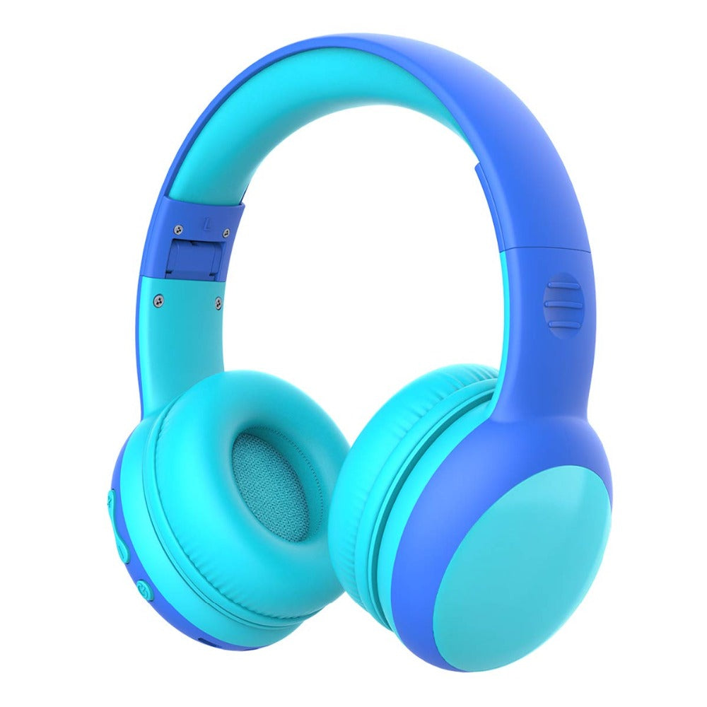 GORSUN GS-E61 Kids Over-ear Bluetooth Headphone Foldable Earphone Children Music 3.5mm AUX Headset with Detachable Cat Ears Decor