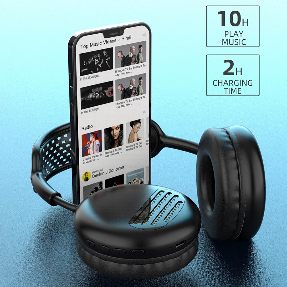 PG04 Hollow Head Beam Design Wireless Bluetooth Headset 7.1 Channel HiFi Music E-sports Headphone