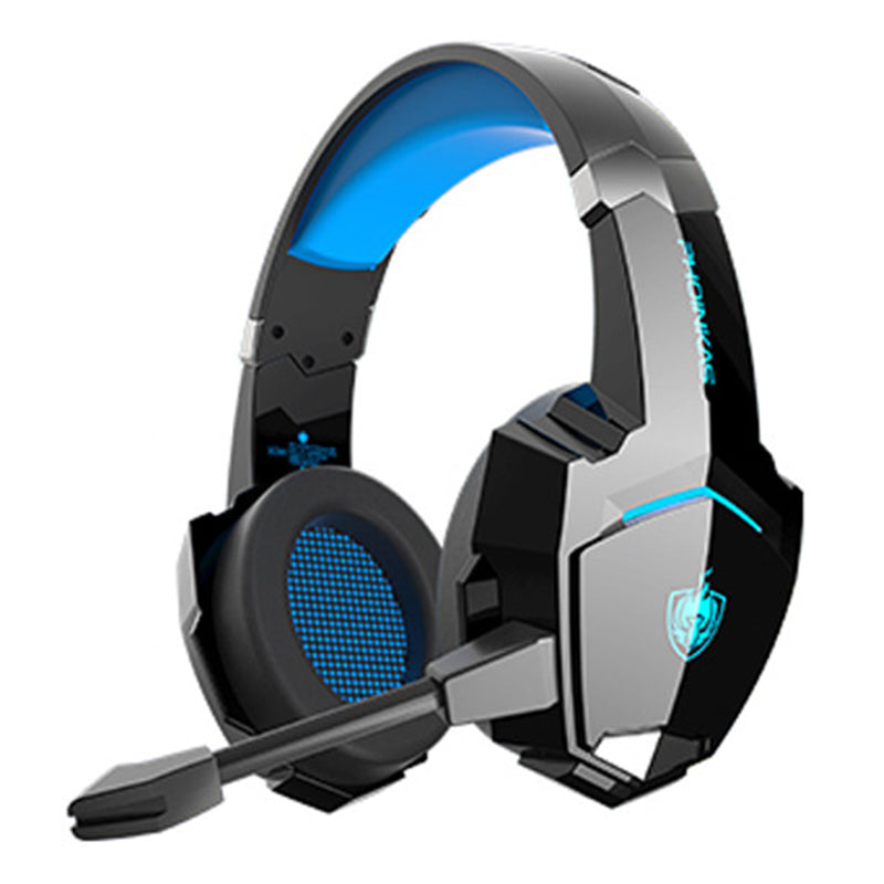 KOTION EACH G9000BT Bluetooth 5.0 Gaming Headset Wireless Wired Gamer Headphones Stereo Over Ear Headphones with Microphones