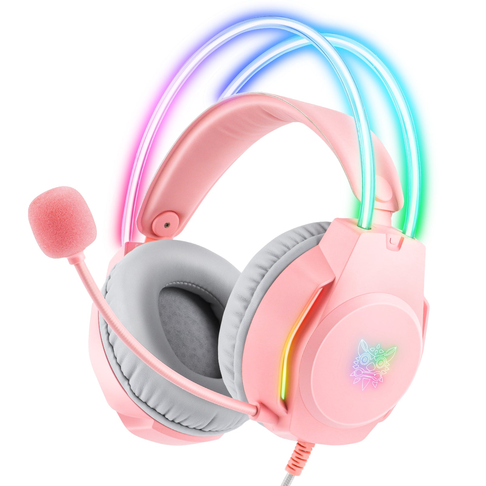 ONIKUMA X26 E-sports Gaming Headset with RGB Lighting Noise Reduction Wired Headphone