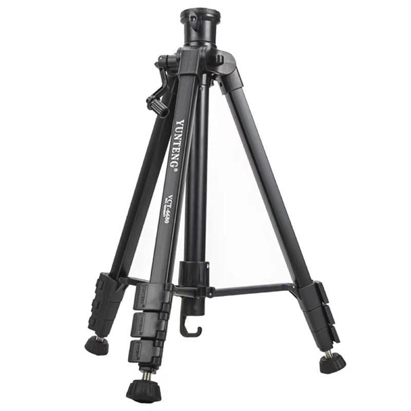 YUNTENG VCT-6680 Telescopic 152CM Camera Mount Phone Tripod Stand Travel Tripod Mobile Phone Holder with 1/4'' Screw Adapter