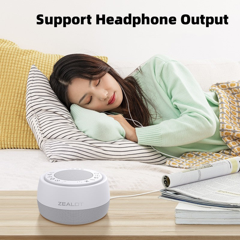 ZEALOT Z5 Portable Wireless Bluetooth Speaker White Noise Sleep Speaker with Night Light Support TF Card/Voice Call