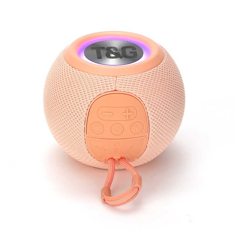 T&G TG337 Portable Speaker Wireless Bluetooth 3D Stereo Subwoofer Waterproof Outdoor Loudspeaker with Lanyard