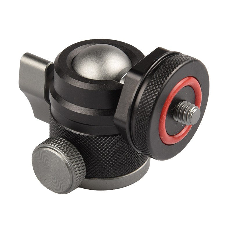 VELEDGE VD-M4 Micro SLR Mount Adapter Mini Metal Ball Gimbal with Cold Shoe Camera Accessories