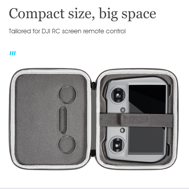 STARTRC 1115451 For DJI Mini 3 Pro/Mavic 3/Air 2S Remote Controller Storage Bag for DJI RC Waterproof PU Carrying Case