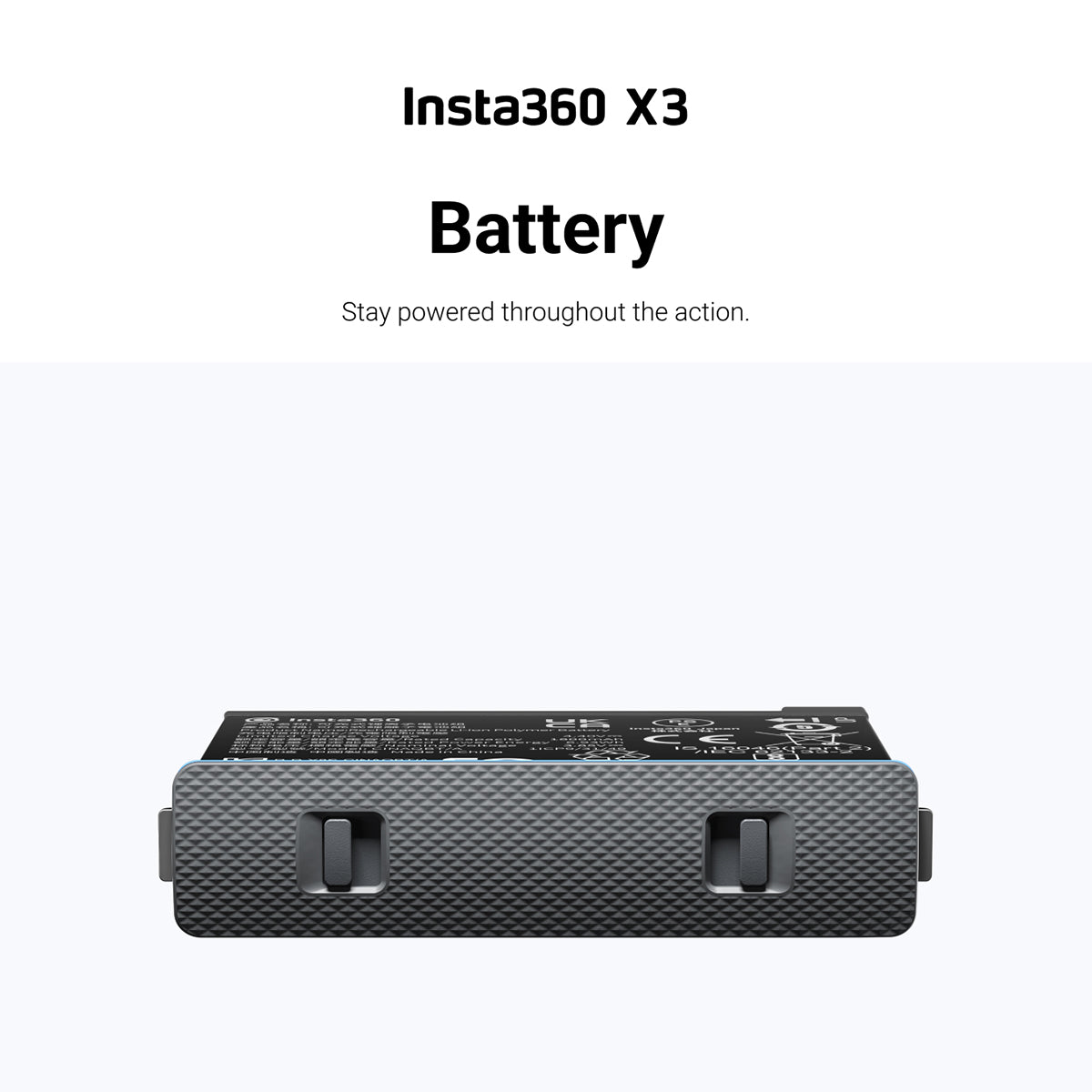 1800mAh Battery Replacement for Insta360 One X3 Action Camera Battery Spare Accessory