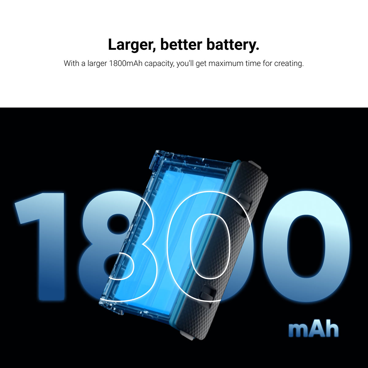 1800mAh Battery Replacement for Insta360 One X3 Action Camera Battery Spare Accessory
