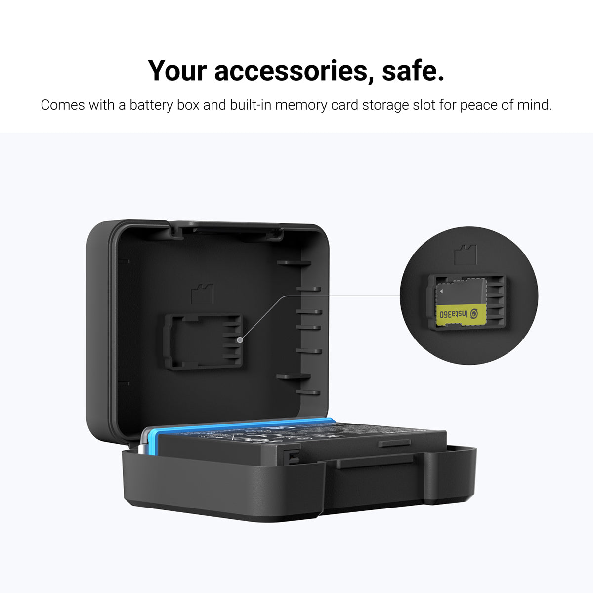 1800mAh Battery Replacement for Insta360 One X3 Action Camera Battery Spare Accessory
