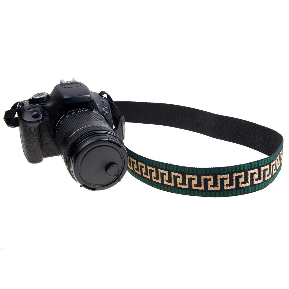 JN-CZ For Canon Sony Fujifilm Camera Shoulder Strap Colored Pattern Printing Hanging Rope Universal Camera Carrying Strap