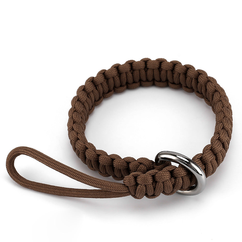 JN-BJ For Sony Fujifilm Camera Wrist Strap Wear-resistant Nylon Braided Quick Release Hand Strap for Convenient Carrying