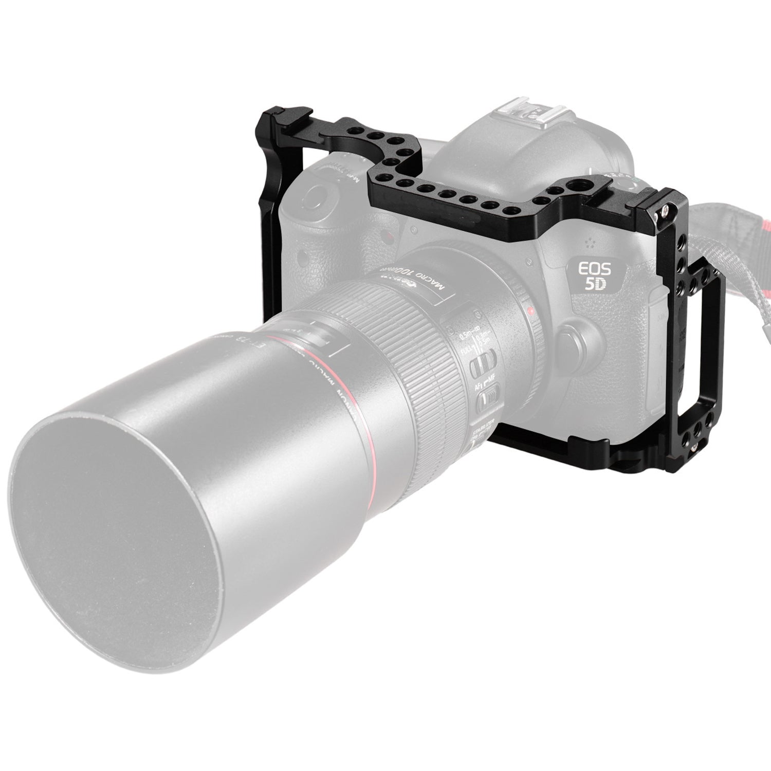 VELEDGE V4 Aluminum Alloy Frame Cage for Canon 5D4/5D3/5D2 SLR Cameras Protective Cover
