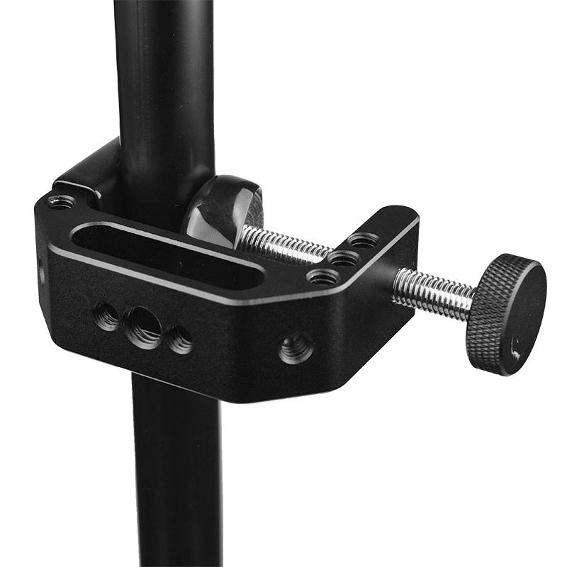 G-25 Universal G-Clamp 1/4'' and 3/8'' Thread Hole Quick Release Desktop Mount Holder Clip for Photo Photography