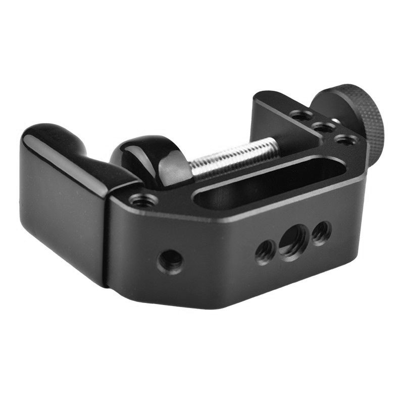 G-25 Universal G-Clamp 1/4'' and 3/8'' Thread Hole Quick Release Desktop Mount Holder Clip for Photo Photography