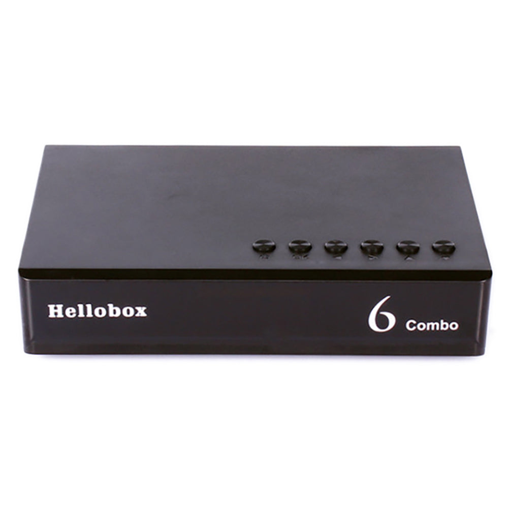 HELLOBOX 6 Combo Set Top Box 1080P Full HD H.265 DVB S2 S2X DVB T2 DVB C Satellite Receiver