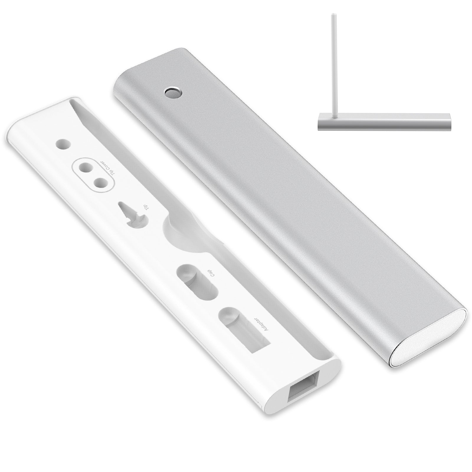 AHASTYLE PT145 Carrying Case for Apple Pencil 1st 2nd Generation Portable Storage Box Aluminum Alloy