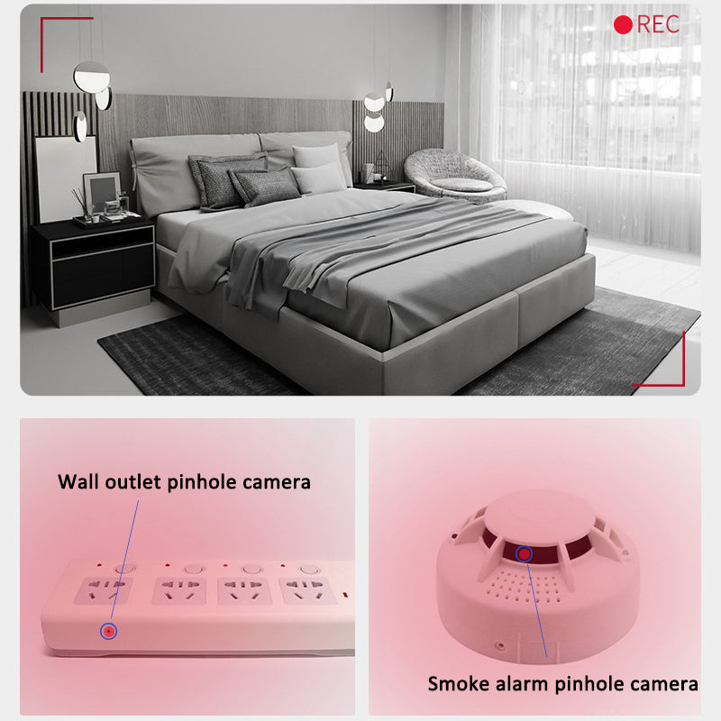 SMOOVIE & GUARDY Camera Infrared Detector Spy Camera Finder Portable Sonic Mosquito Repellent for Hotel Camping