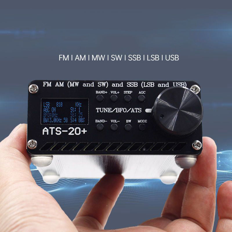 TS-20 Si4732FM Full Band Radio Receiver FM AM (MW & SW) SSB (LSB & USB) Receiver