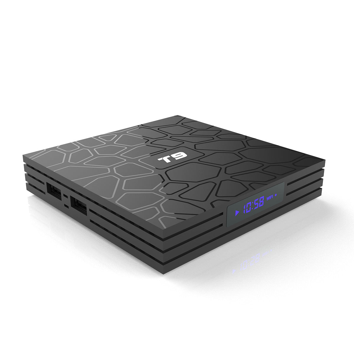 T9 RK3328 4G 32G Android 9.0 TV Box USB 3.0 Smart 4K Set 2.4G WiFi Bluetooth 4.0