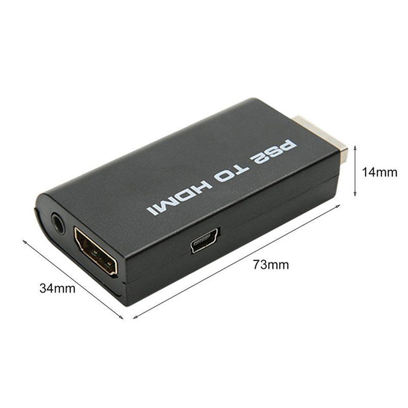 PS2 to HDMI Game to HDMI with Audio Video Converter
